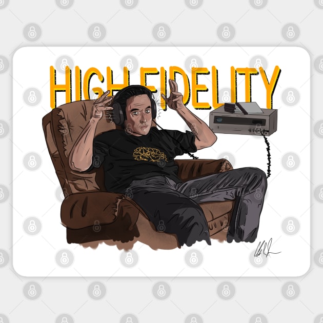 High Fidelity: Mix Tape Sticker by 51Deesigns